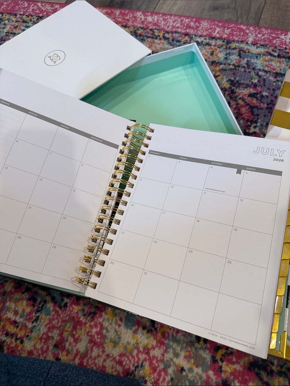 Day Designer July 26-June 27 calendar planner teacher - Picture 8 of 11